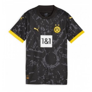 Lacne Ženy Futbalové dres Borussia Dortmund 2023-24 Krátky Rukáv - Preč